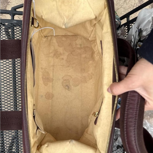 Louis Vuitton Monogram Mini Lin Josephine GM bag in a cherry or bordeaux - Picture 4 of 8